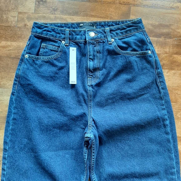 Asos Dark Blue Baggy Jeans - Picture 3 of 11